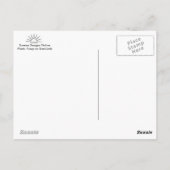 Fuzzy on Tree Limb Postcard Briefkaart (Achterkant)