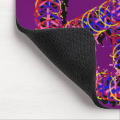 Fuzzy Peace Mousepad Muismat (Hoek)