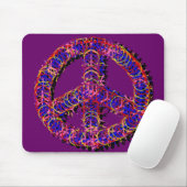 Fuzzy Peace Mousepad Muismat (Met muis)