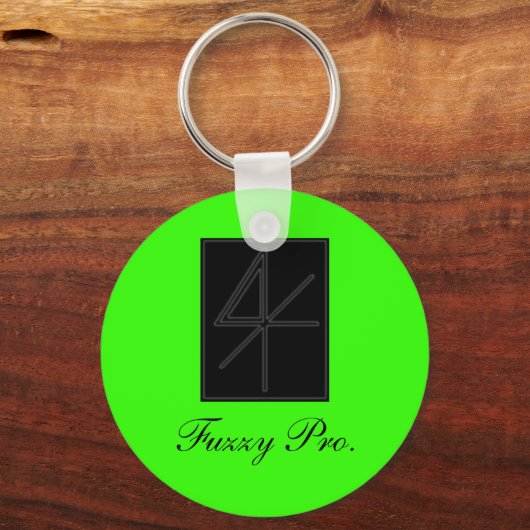Fuzzy Pro, sleutelhanger (Voorkant)