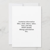 Fuzzy Puppy and Rainbow Kaart (Achterkant)