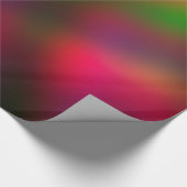 Fuzzy Rainbow-kleur Cadeaupapier (Hoek)