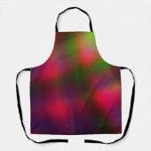 Fuzzy Rainbow-kleur Schort (Voorkant)