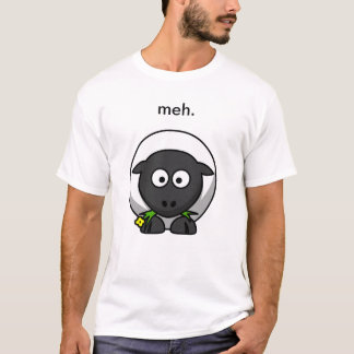 Fuzzy schaap t-shirt