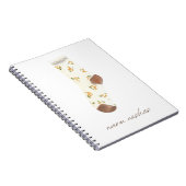 Fuzzy sokken, Cozy slippers, Warm Vernissen Notitieboek (Rechterzijde)