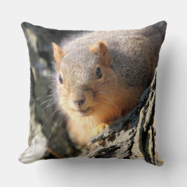 Fuzzy stuiver kussen