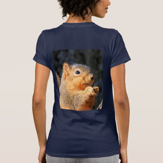 Fuzzy T-Shirt (Achterkant)