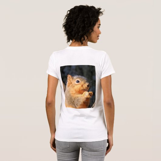 Fuzzy T-Shirt (Achterkant volledig)