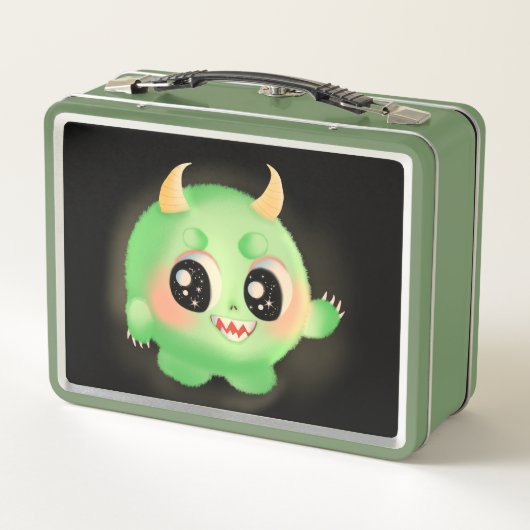 Fuzzy Vriendelijk Monster Creature (Achterkant)