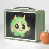 Fuzzy Vriendelijk Monster Creature (In situ)