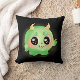 Fuzzy Vriendelijk Monster Creature Kussen