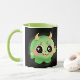Fuzzy Vriendelijk Monster Creature Mok