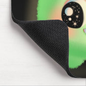 Fuzzy Vriendelijk Monster Creature Muismat (Hoek)