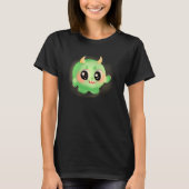Fuzzy Vriendelijk Monster Creature T-shirt (Voorkant)