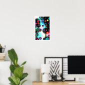 Fuzzy Warble Bosbouw Poster (Thuiskantoor)