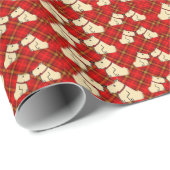 Fuzzy Wauzzy Scottish Guard Mini Cadeaupapier (Rol Hoek)