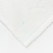 Fuzzy White op maat gesneden Deer Fawn Fleece Deken (Hoek)