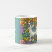 Fuzzy Wuzzy Kitten FOLK ART CAT MOK *Customize (Center)