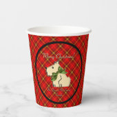 Fuzzy Wuzzy Schotse Guard (gepersonaliseerd) Papieren Bekers (Achterkant)