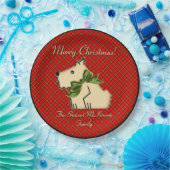 Fuzzy Wuzzy Schotse Guard (gepersonaliseerd) Papieren Bordje (Feest)