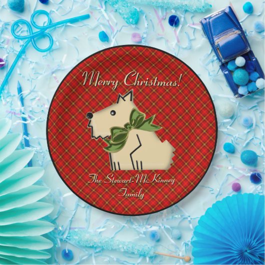 Fuzzy Wuzzy Schotse Guard (gepersonaliseerd) Papieren Bordje (Feest)