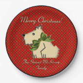 Fuzzy Wuzzy Schotse Guard (gepersonaliseerd) Papieren Bordje (Voorkant)