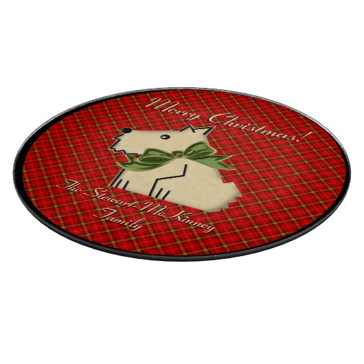 Fuzzy Wuzzy Schotse Guard (gepersonaliseerd) Snijplank (Hoek)