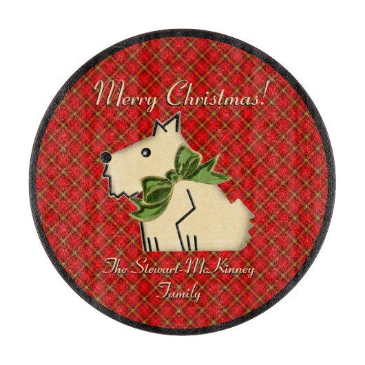 Fuzzy Wuzzy Schotse Guard (gepersonaliseerd) Snijplank (Voorkant)