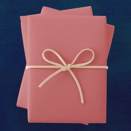 Fuzzy Wuzzy Solid Color Inpakpapier Vel