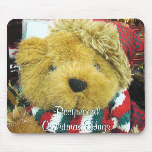 FuzzyBearMousepad-aanpassen Muismat (Voorkant)