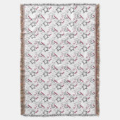 FuzzyFoxArt Deken (Voorkant Verticaal)