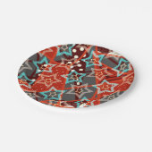 FuzzyFoxArt Favor Box Papieren Bordje (Gekanteld)