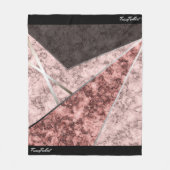 FuzzyFoxArt Fleece Deken (Voorkant)