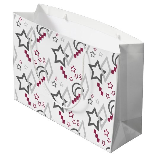 FuzzyFoxArt Groot Cadeauzakje (Achterkant Gekanteld)