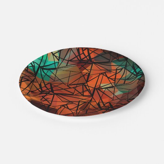 FuzzyFoxArt Papieren Bordje (Gekanteld)