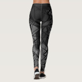 FuzzyFoxArt, veelhoek Leggings (Achterkant)
