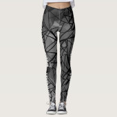 FuzzyFoxArt, veelhoek Leggings (Voorkant)