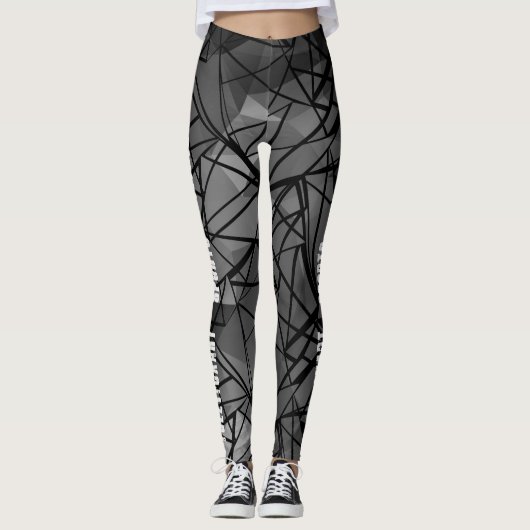 FuzzyFoxArt, veelhoek Leggings (Voorkant)