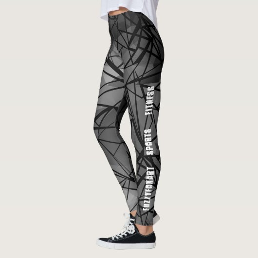 FuzzyFoxArt, veelhoekige Leggings (Links)