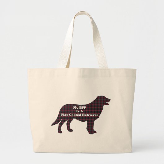 FV-Canvas tas met platte bekleding (Voorkant)