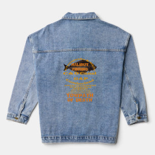FV Coho Alaska Souvenir Reis Vakantie Tour AK Denim Jacket