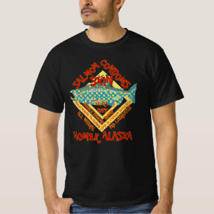 FV Coho Alaska Souvenir Reis Vakantie Tour AK T-shirt