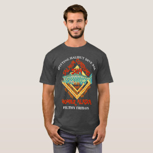 FV Coho Alaska Souvenir Reis Vakantie Tour AK T-shirt