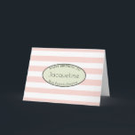 FV Friend Birthday Pink Stripe Feminine Munt Kaart<br><div class="desc">Speciaal verjaardagswenskaart ter ere van de "Beste Vrienden Forever". Een zacht,  zacht,  vrouwelijk,  roze,  munt,  stripe ontwerp met een modern chic-gevoel. Wijzig de tekst op de kaart eenvoudig met onze sjabloon om deze uniek te maken.</div>