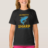 FVES Ik ben  Sharp, Jeugd/Zwart T-shirt (Voorkant)