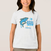FVES "Making Waves Online" Jeugd T-shirt (Voorkant)