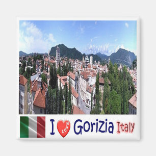 FVG005 GORIZIA I Love, Italië, Koelkast Magneet