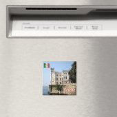 FVG019 MIRAMARE, Kasteel, Italië, Koelkast Magneet (Insitu (Vaatwasser))