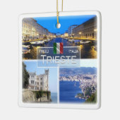 FVG026 TRIESTE, Mozaïek, Italië, Keramisch Ornament (Links)