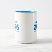 FVHS Klasse van 2026 Tweekleurige Koffiemok (Center)